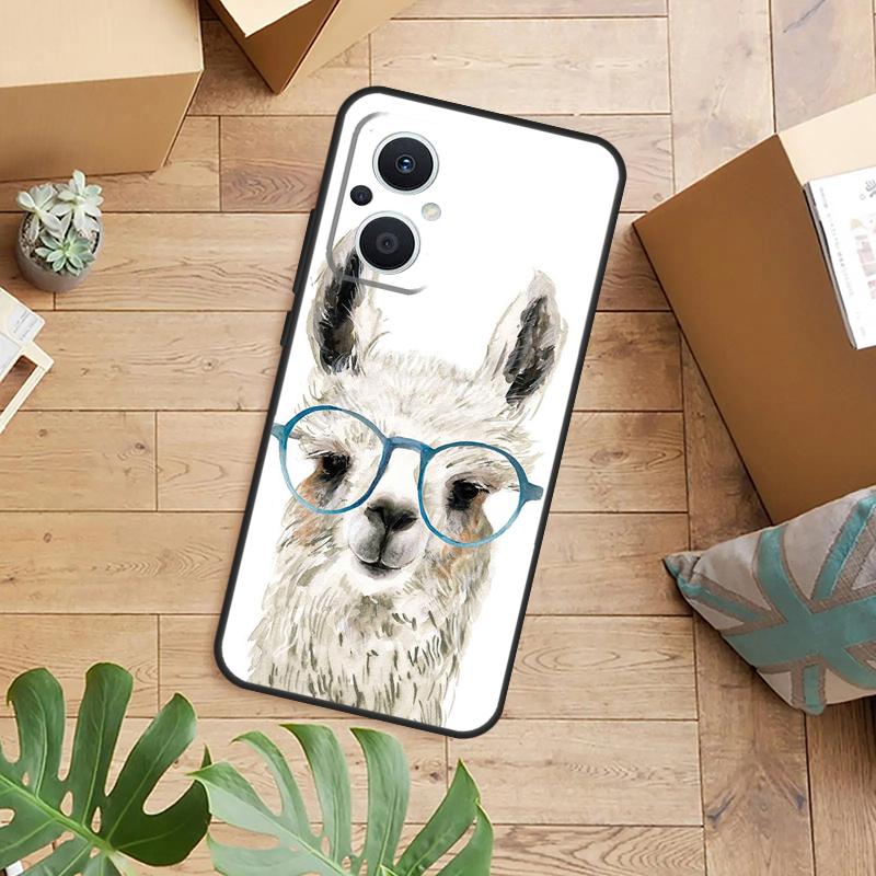 Lama Llama Alpaca Case For OPPO Reno 14F 13F 12F 10 11 12 13 14 Pro 8T 7 8 Lite OPPO Find X8 X6 X5 X9 Pro Cover