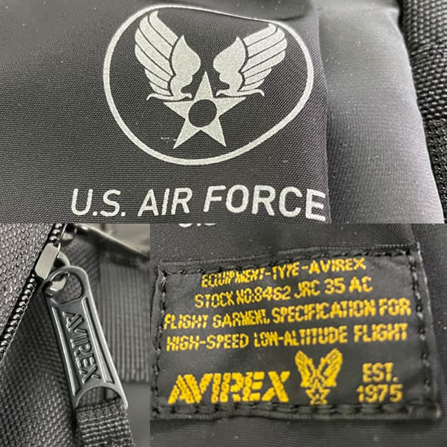 AVIREX Body Bag Water Repellent Navy