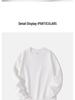 Schweres Baumwoll-Sweatshirt mit Rundhalsausschnitt, 300g - Herbst/Winter, Unifarben, Vielseitig, Lockere Passform, Bequem, Langarm.