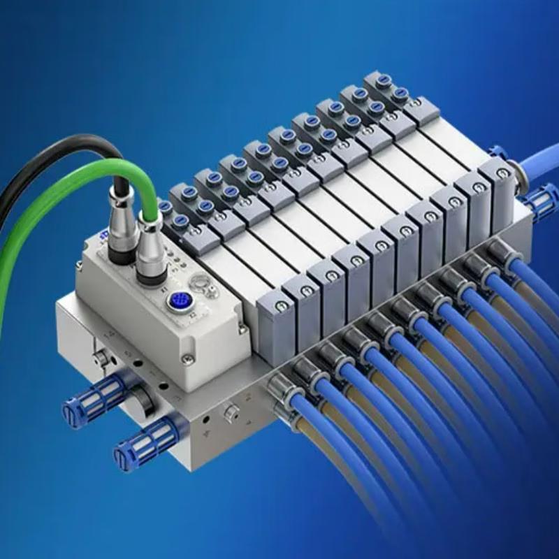 

Shidian C2P-PN 14-Slot Bus Valve Island with Festo Valves CN plug (adapter included)