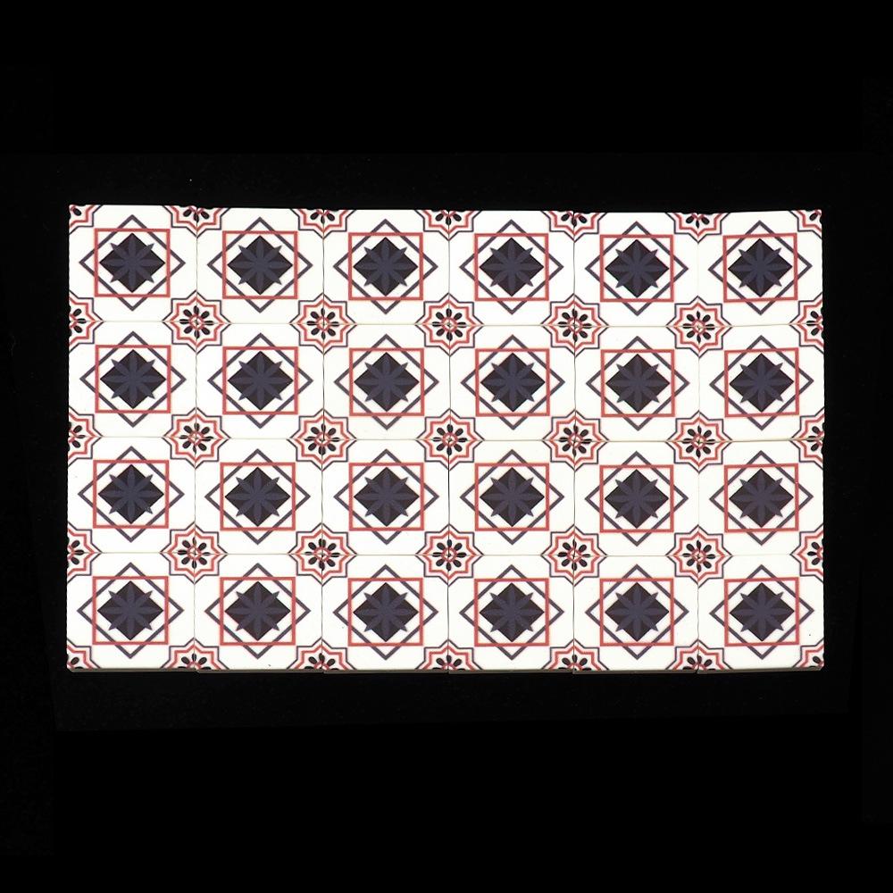 MOC 10 Stück Puzzle High-Tech 3068 2x2 Gemusterte Bodenfliesen Bausteine Bedruckte Plattensteine Partikelspielzeug Kinder Geschenk