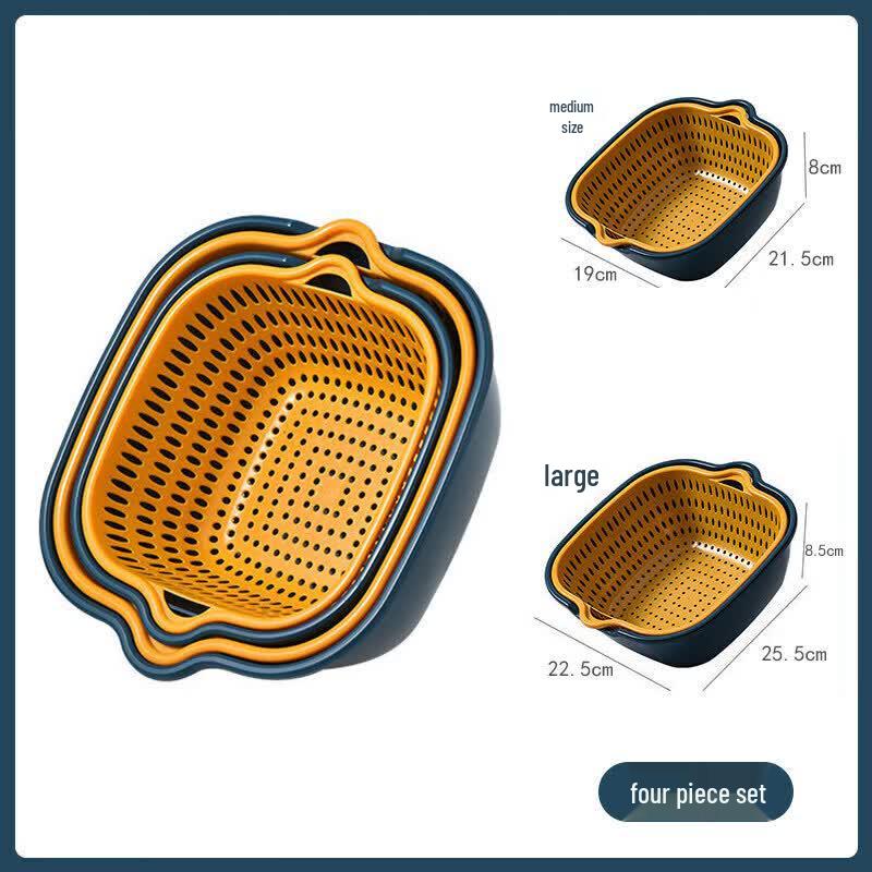 Multipurpose Plastic Drain & Storage Basket
