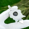Mothers day Deal Round Labradorite Gemstone Bezel New Pendant Jewelry 925 Silver