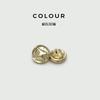 Irregular Metal Shirt Buttons: Asymmetrical Rhinestone-Decorated Buttons for Men's and Women's Cardigans and Sweaters