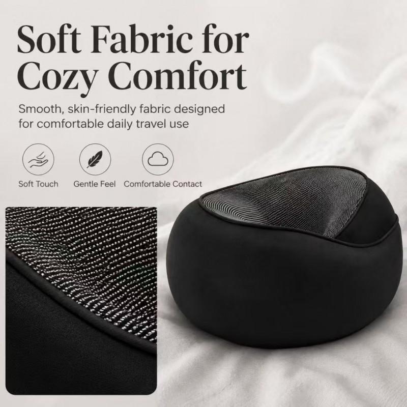 Memory Foam Travel Neck Pillow U-Shaped Airplane Sleep Office Car Use Portable Foldable With Carry Pouch