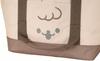 Skater Tote Bear Bear Bag, Linen-Style, Insulated, Design, KCTSJ1H-A