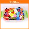 Vibrant Snowflake Building Blocks For Kids Plastic Educational Toy Set 400-800 Pieces