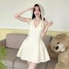 Dopamine New Dress Sweet and Spicy Neck Dress Internet Celebrity Small First Love Fresh Explosion First Love