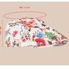 Cute graffiti forward hat female personality retro childlike funny short brim painter hat versatile beret