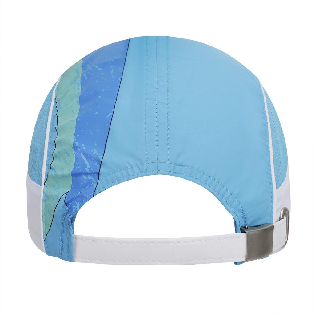 SIQITECH Summer Mesh Soccer Cap for Elementary School Ages UV Sun Cute Character Perfect for Field and Sports Blue Kids, Students, Boys, 5-12,