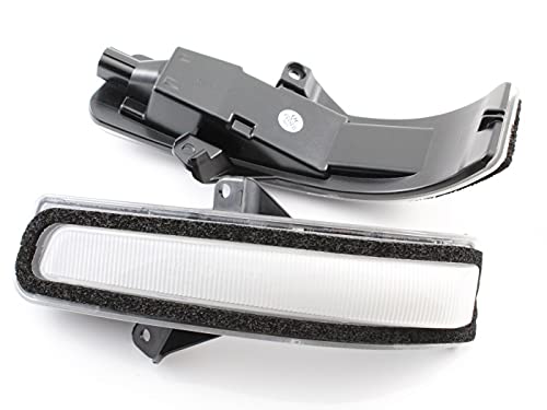Suzuki Door Mirror Sequential Turn Signals, Clear LED, Flowing Turn Signals for Jimny, Jimny Sierra, Swift, Spacia, Solio, Wagon R, etc.