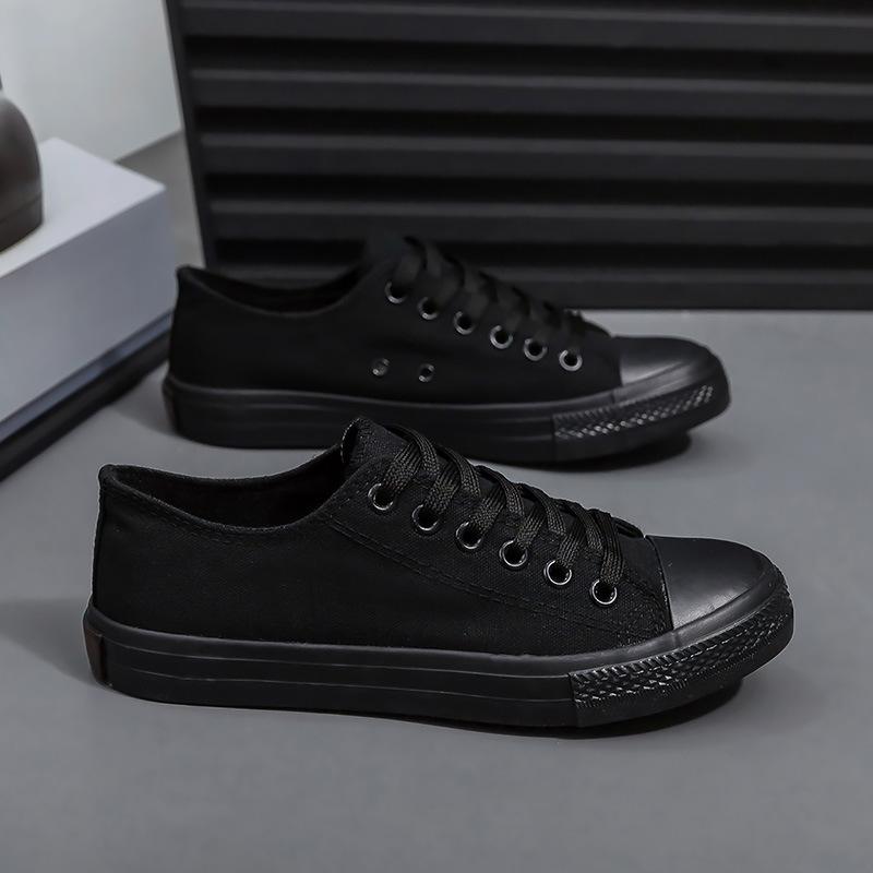 Large size men's shoes spring low-top couple canvas shoes casual shoes sports board shoes vulcanized shoes flat shoes