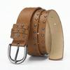 Hip Hop Belt Women's Wide Waistband Y2k Belt Punk Style Willow Nail Black Versatile Casual Pants Belt