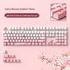 PBT Dye-Sublimation Sakura Cartoon Keycaps Set for Mechanical Keyboards