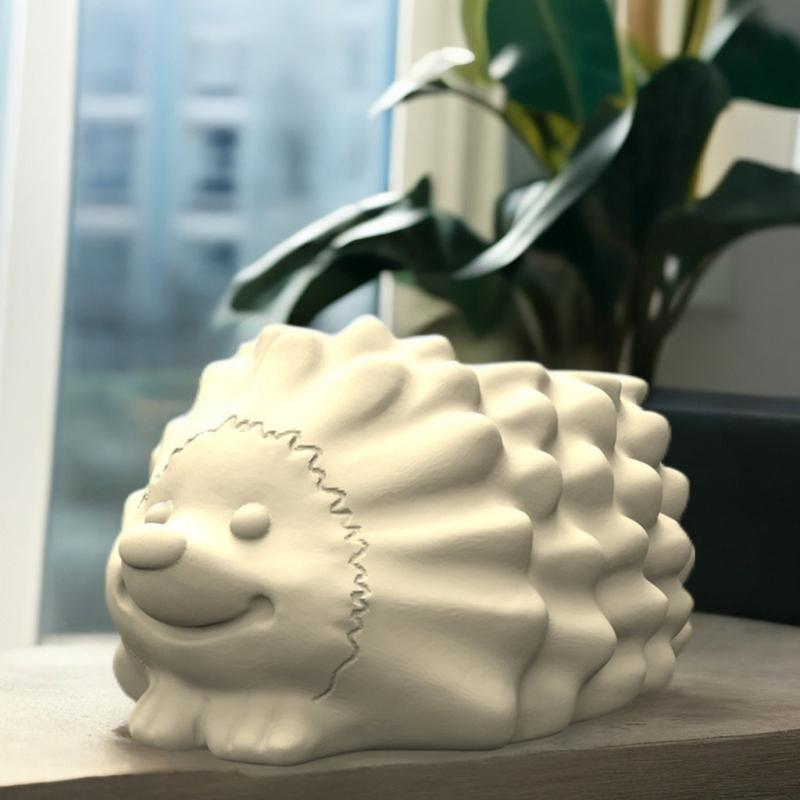 Silicone Mold 3D Hedgehog Flower  Mould  Handmade Crafts Plaster Candle Crystal Epoxy Resin Mold for Home Decors