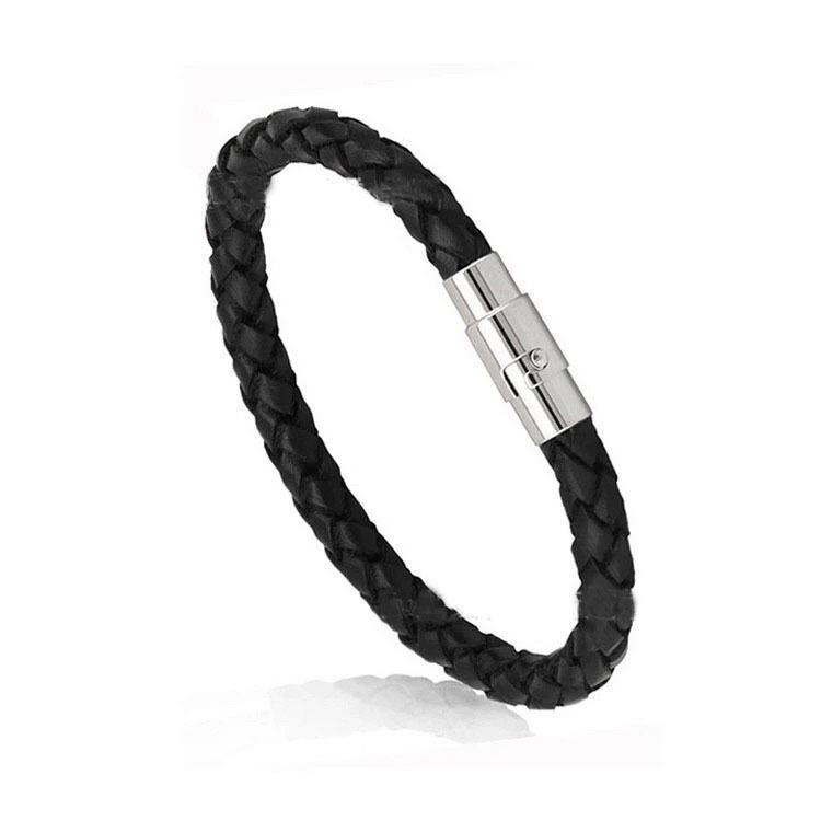 

High-End PU Leather Rope Braided Bracelets for Men and Women