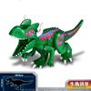 Big Dimension Assembled Construction Blocks Plaything Dinosaur World Triceratops Tyrannosaurus Children Animal Miniature Bricks Playthings for Boys