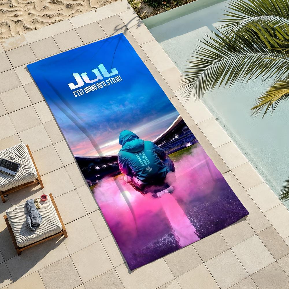French singer Jul Towel Drying Bath Towel Applicable To Light Swimming Camping Yoga Beach Out