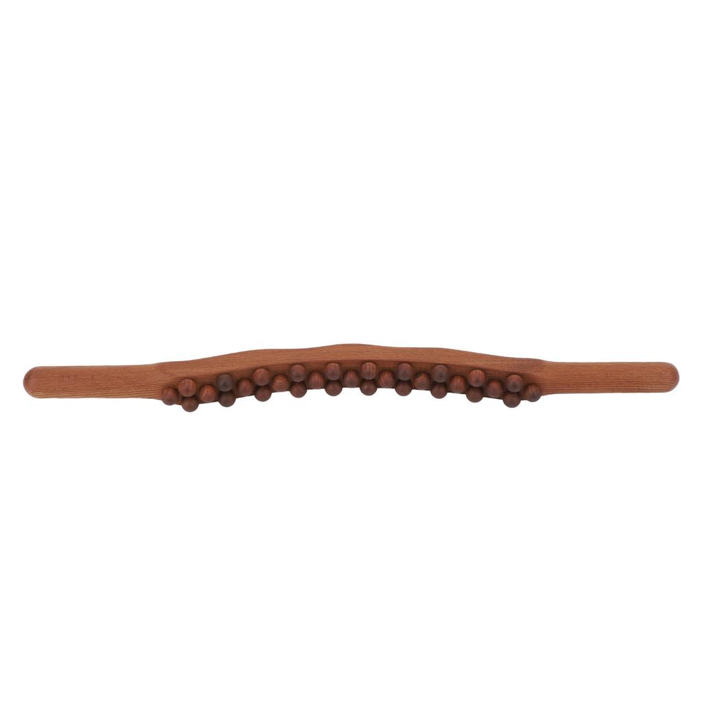 Lymfedrenasje massasjepinne 3 rad 31 perler Myofascial frigjøringsverktøy Tre skrapestavverktøy f