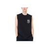 New MLB SS24 Tank Tops Unisex Black 3ATKB0343-50BKS