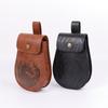 Medieval Belt Bag With Adjustable Strap For Coins Keys Essential PU Leather Waist Bag Unisex Cosplay Costume Accessory