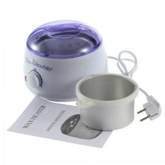 Compact Nail Art Paraffin Wax Machine - Dual Tank, Temperature Controlled for Hand Care