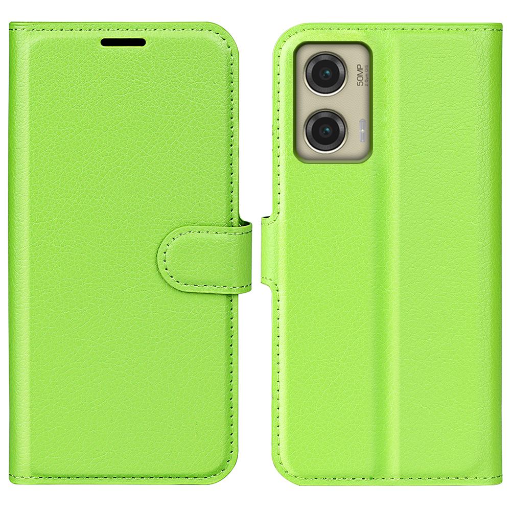 For Motorola Moto G Stylus 5G (2024) Case Litchi Texture Shockproof Leather Wallet Phone Cover