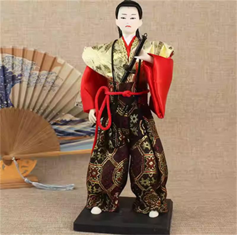Ninja Figurine Decoration of Sushi Restaurant Izakaya Hotel Restaurant Decorative Japanese-style Gift Japanese Samurai Doll