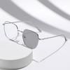 Metal-Frame Photochromic Anti-Blue Light Myopia Glasses Ultra-Lightweight Comfortable Eyeglasses Minus Diopter 0 To -4.0