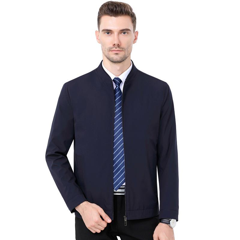 Herren 2022 Herbst Stehkragen Freizeitjacke – Trendiger, dünner Stil für Männer mittleren Alters