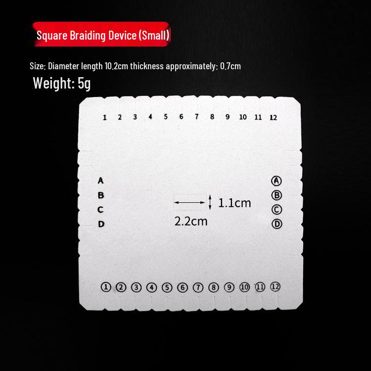 DIY Jewelry Design Plate: Bracelet & Necklace Measuring Tray with Beading Scale