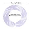 Silicone Stylist Cutting Collar Hair Dyeing Shawl Waterproof Neck Cape Wrap Cover Barber Hairdressing Hair Coloring Accessories