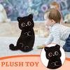 Almofada de Pelúcia Gato T Fofa Brinquedo de Pelúcia Boneca de Pano Longa para Dormir Almofada de Boneca Presente de Aniversário Infantil
