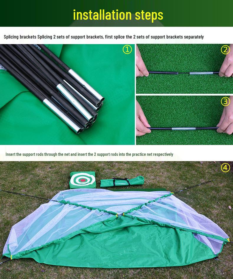 Golf-Übungsset für Anfänger (Indoor)