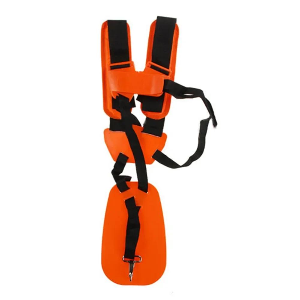 

Регулируемый ремень для газонокосилки и кустореза для работы на открытом воздухе Универсальный дизайн Износостойкий материал Удобная переноска оранжевый