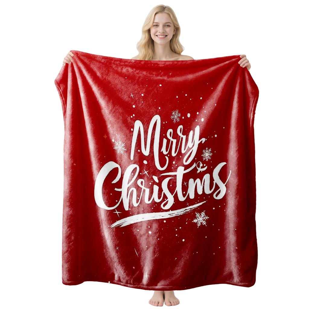 2026 Christmas flannel blanket is universal for all seasons