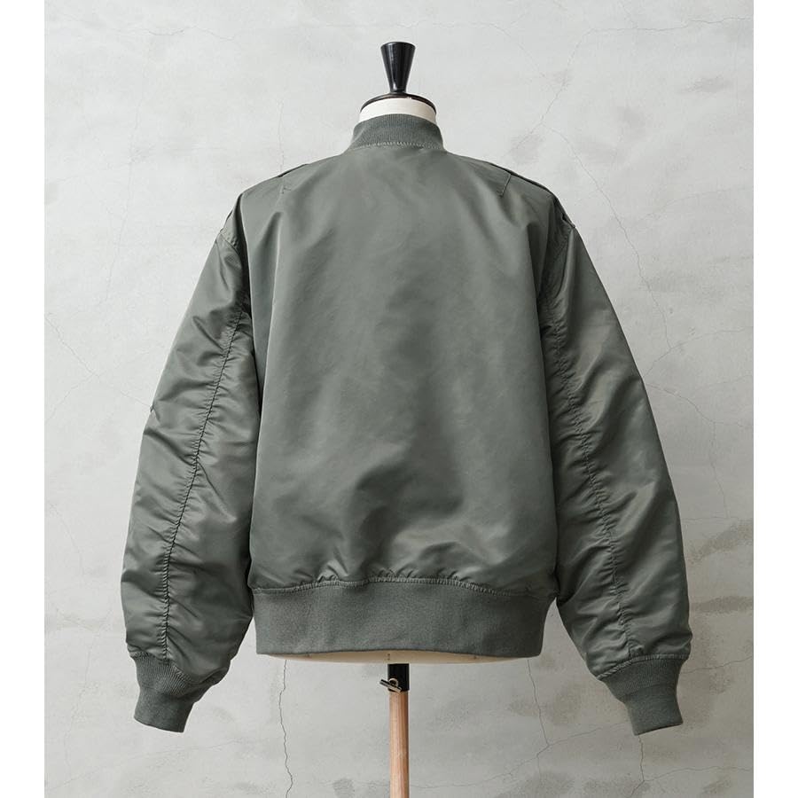WAIPER US Military Early Model Flight SAGE Reprint 44 Inc. L-2B Jacket, MIL-J-7448C Model, [WP07] (Size (XXL) SAGE)