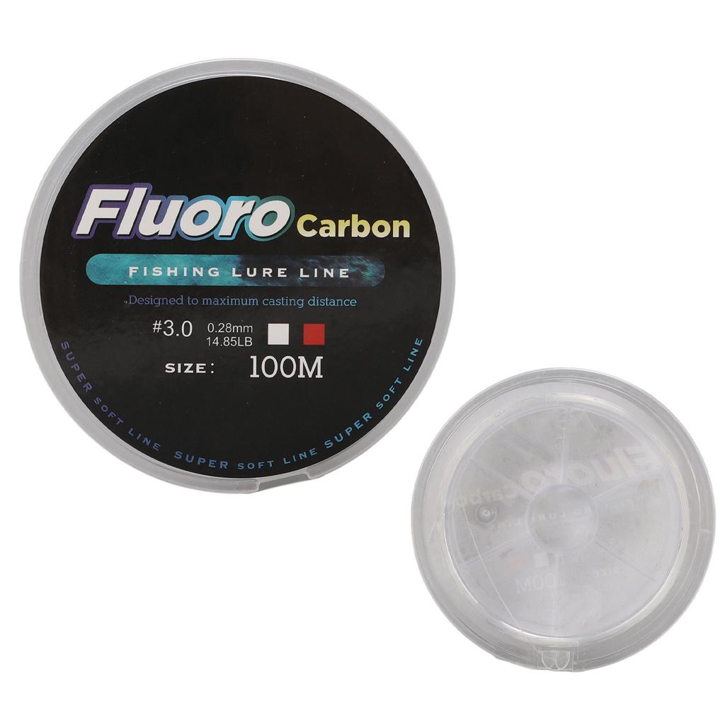 100M Super Starke Nylon Angelschnur für Karpfen, verschleißfest, geflochtene Angelschnur #3.0