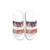 Nike  Offcourt Duo Slide Paint Splatter Women Sneakers Multi-Color Metallic-Silver DJ4282-901
