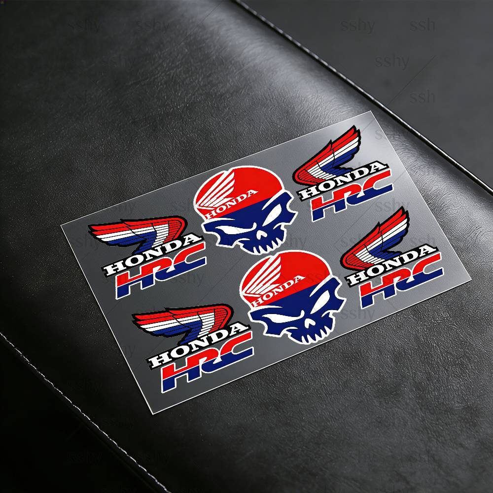 ZLQ4  For HONDA Stickers Moto Sticker Auto Body Bumper Windows Motorcycle Laptop Walls Vinyl Decal Car Tuning Accessories