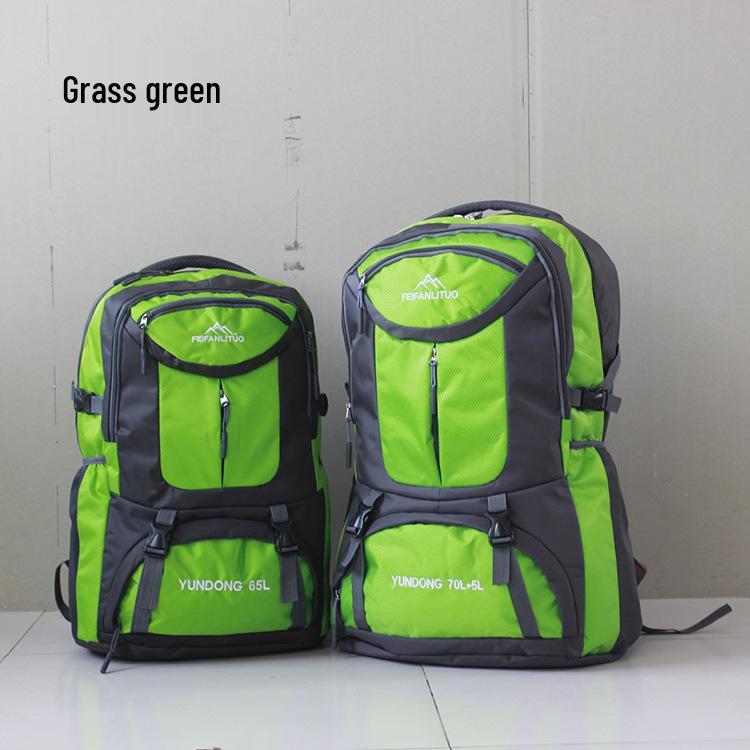 Waterproof Hiking & Travel Backpack: 65L for Women, 75L for Men, Student Laptop Compartment