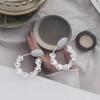 C-förmiger Kreis, gebrochene Silber-Ohrclips, Nischen-High-End-Gefühl für Frauen, keine Ohrstecker, einfacher und kalter Mückenstecher-Scheiben-Ohrclip