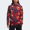 Adidas CNY Series Zip Hoodie Running Jacket Men Outerwear Red GE5828