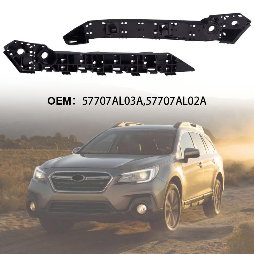 2 Pieces Bumper Bracket For 15-2019 Subaru Legacy Outback Front Bumper Retainer Support Bracket Set Y 57707AL02A