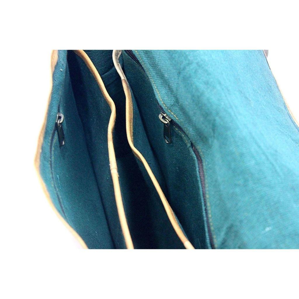 Men's Real Genuine Vintage Leather Satchel Messenger New Laptop Briefcase Bag