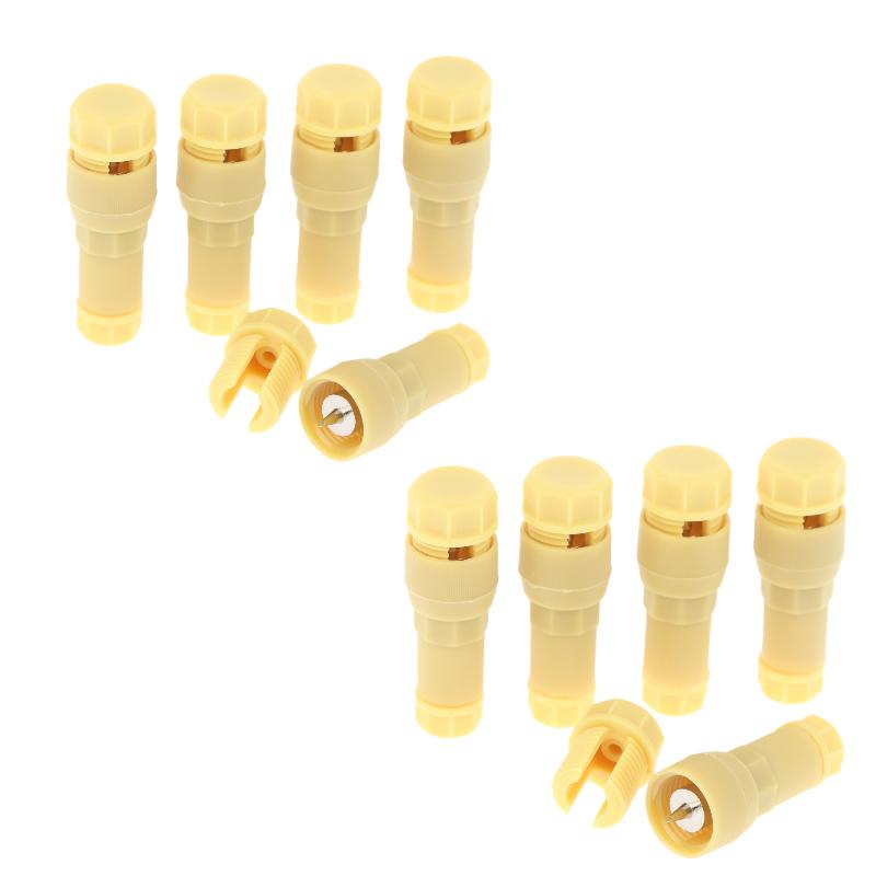 5/10Pcs Waterproof Replacement Landscape Light Cable Connector T-shaped Gauge Wire Connectors For Landscape Lighting Low Voltage