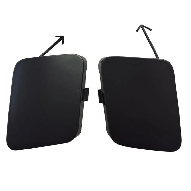 2Pcs Front Bumper Tow Hook Cover Caps for Toyota RAV4 2006-2008 Left & Right Plastic Replacement Covers 53286-42031 53285-42011