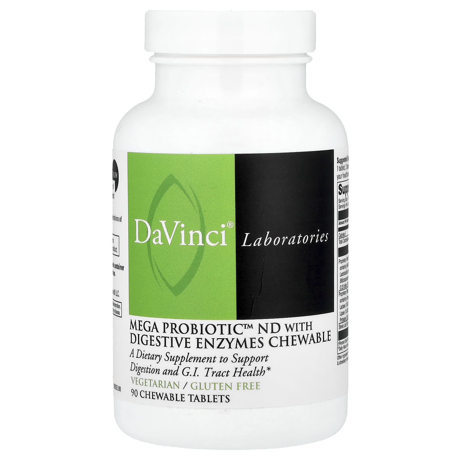 

Mega Probiotic™ Nd and Digestive Enzymes Chewable, 90 Chewable Tablets
