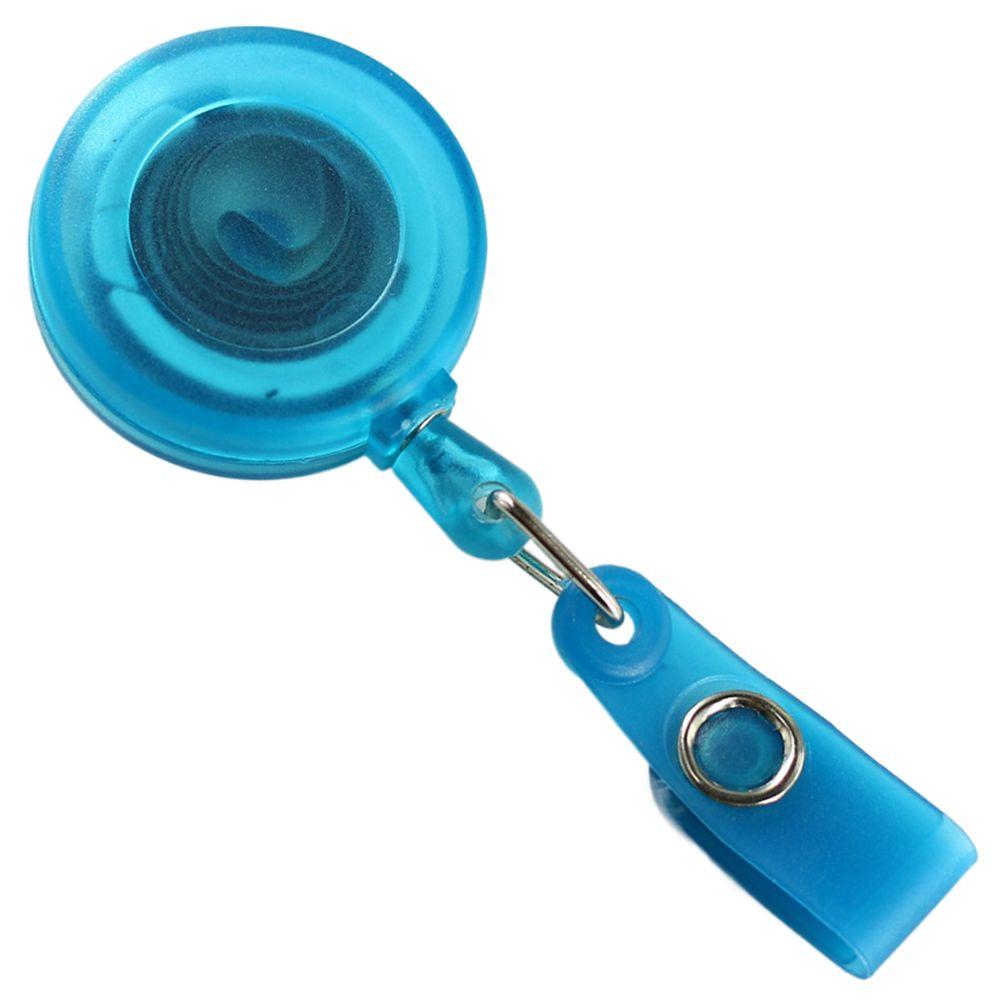 Belt Clip Retractable Badge Reel Anti-Lost Easy-to-pull Buckle ID Card Holder  Name Tag