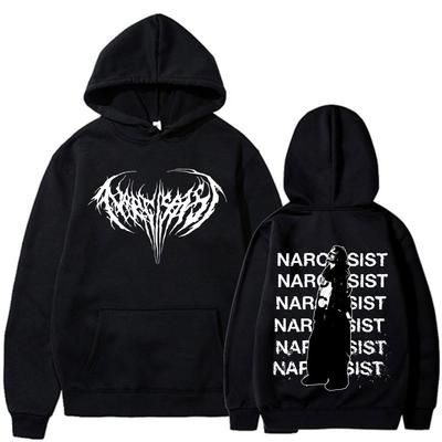 Rapper Playboi Carti Hoodies Opium Ken Carson Narcissist Gothic Hip Hop Langarm Sweatshirts Herren Damen Übergroße Pullover